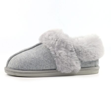 Lunar Ember Grey Full Slippers