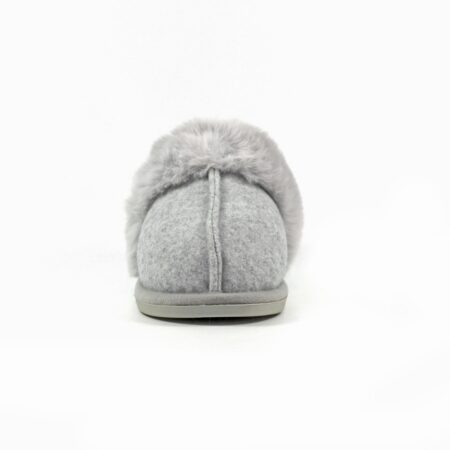 Lunar Ember Grey Full Slippers