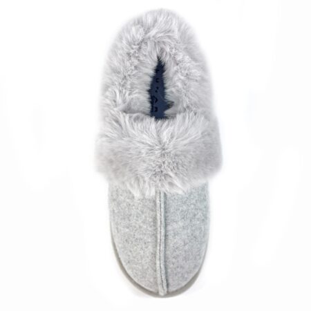 Lunar Ember Grey Full Slippers