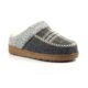 Lunar Emblaze Grey Mule Slippers