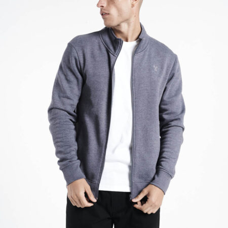 Carabou Blue Full Zip Sweatshirt