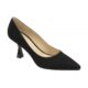 Lotus Betsy Black Kitten Heel Dress Shoes