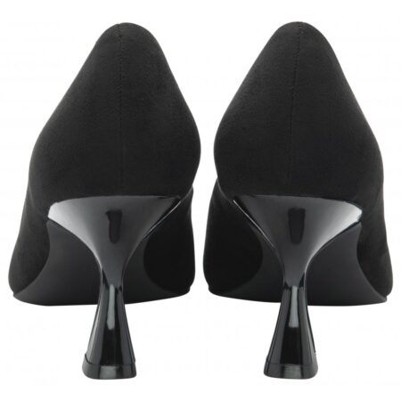 Lotus Betsy Black Kitten Heel Dress Shoes