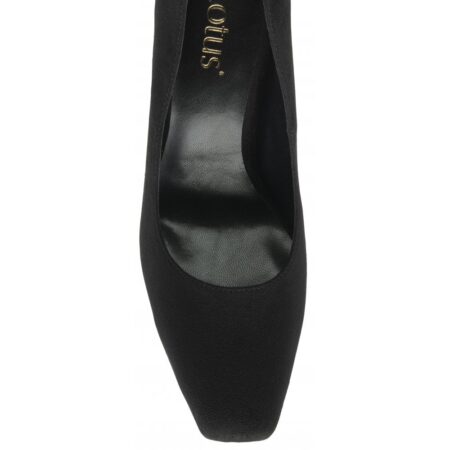 Lotus Cassidy Black Block Heel Dress Shoes