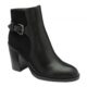 Lotus Eva Black Heeled Ankle Boots