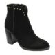 Lotus Lucy Black Heeled Ankle Boots