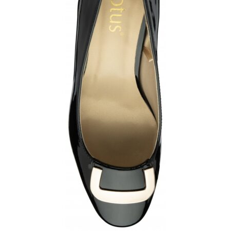 Lotus Aubrey Black Patent Dress Shoes