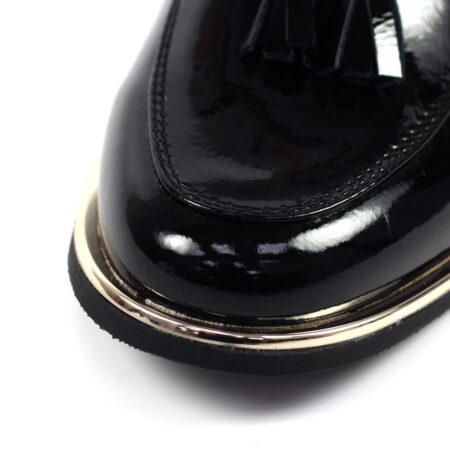 Lunar Blaker Black Patent Loafers