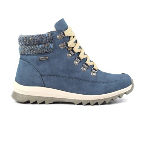 Lunar Jett Blue Waterproof Ankle Boots