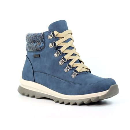 Lunar Jett Blue Waterproof Ankle Boots