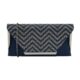 Lotus Eloise Navy Diamante Evening Bag