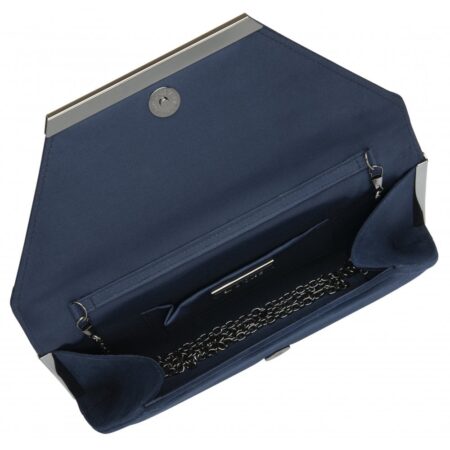 Lotus Eloise Navy Diamante Evening Bag