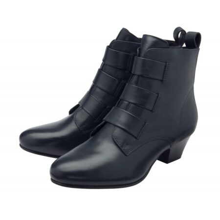 Lotus Lorissa Navy Leather Ankle Boots