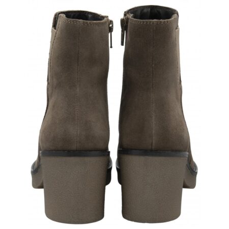 Lotus Lenora Taupe Suede Ankle Boots