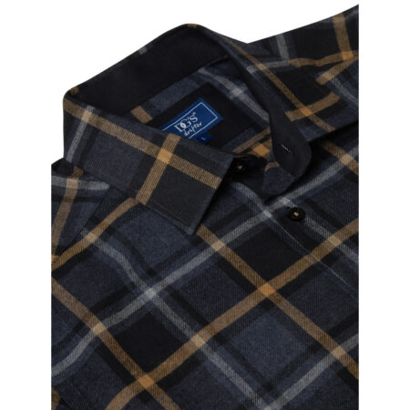 Drifter Dark Grey Check Shirt