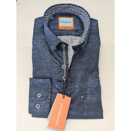 Dario Beltran Aria Dark Blue Shirt