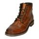 Bugatti Marcello Cognac Leather Lace Up Boots