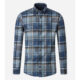 Casa Moda Blue and Brown Check Shirt