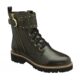 Lotus Foster Khaki Leather Combat Boots