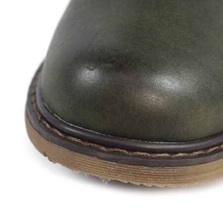 Lunar Veronica Olive Waterproof Ankle Boots