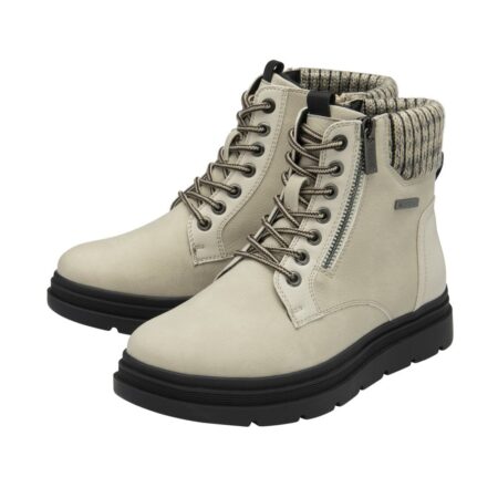 Lotus Saundra Winter White Waterproof Ankle Boots