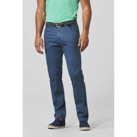 Meyer 5054 Blue Chino Trousers