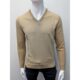 Drifter Beige V Neck Jumper