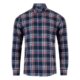 Drifter Navy Check Long Sleeve Shirt