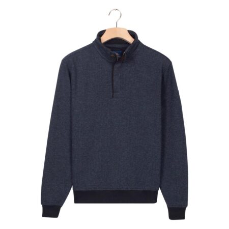 Baileys Blue Navy Half Zip Sweatshirt
