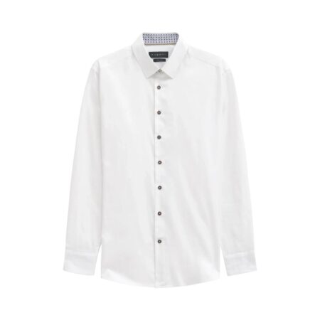 Bugatti Classic White Long Sleeve Shirt