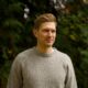 Mars Knitwear Charlie Grey Wool Jumper