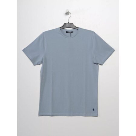 Remus Uomo Grey Cotton T-Shirt