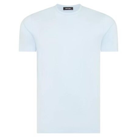 Remus Uomo Light Blue Cotton T-Shirt