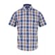 Drifter Blue Check Short Sleeve Shirt