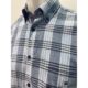 DG Drifter short sleeve blue check shirt