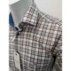 DG Drifter brown and terracotta check short sleeve shirt